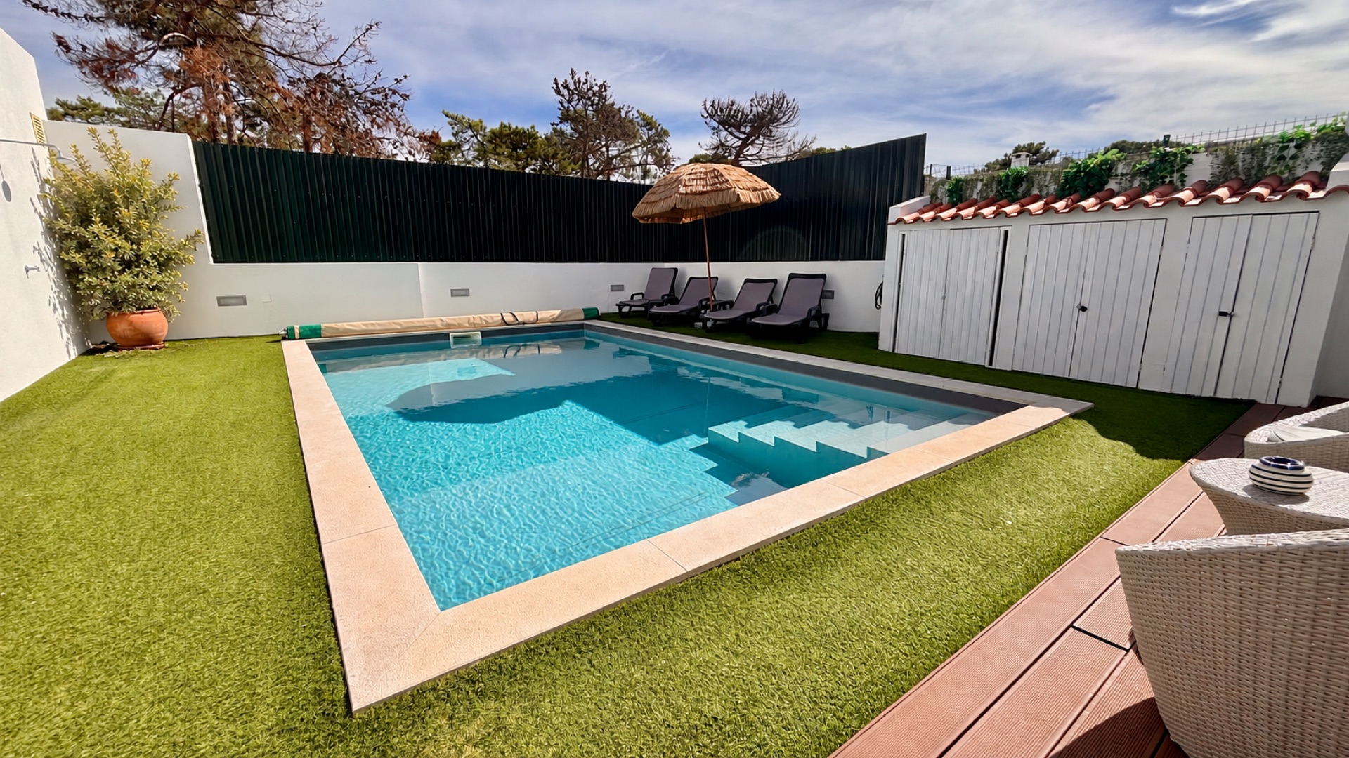 Swimming pool view